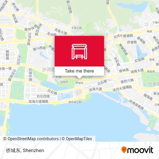 侨城东 map