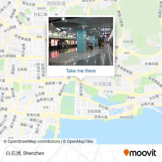 白石洲 map