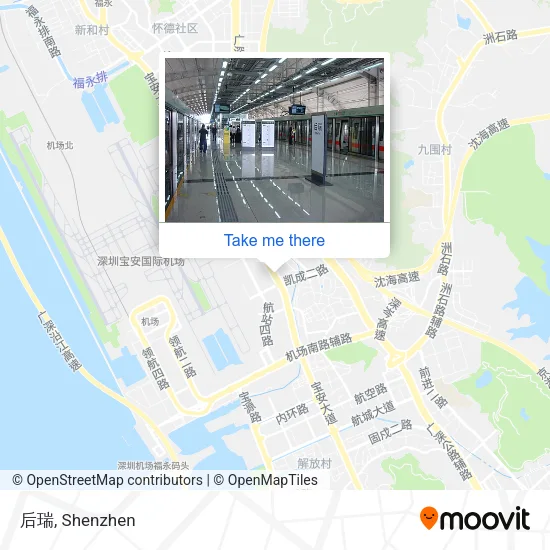 后瑞 map