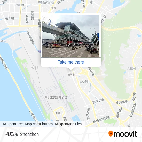 机场东 map