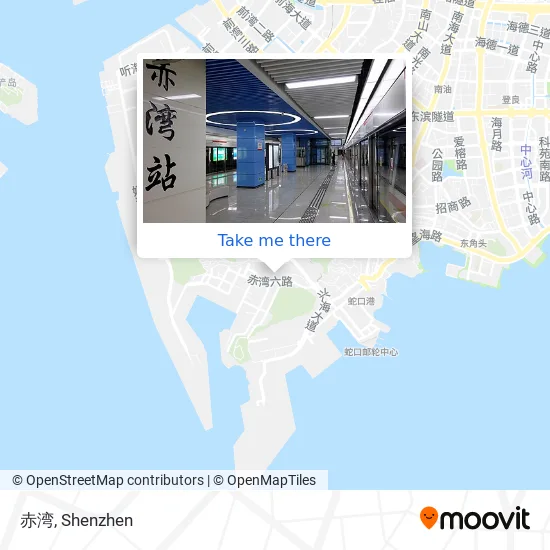赤湾 map