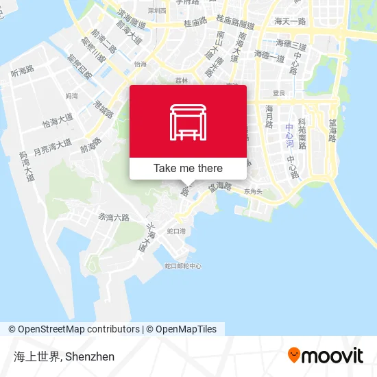 海上世界 map