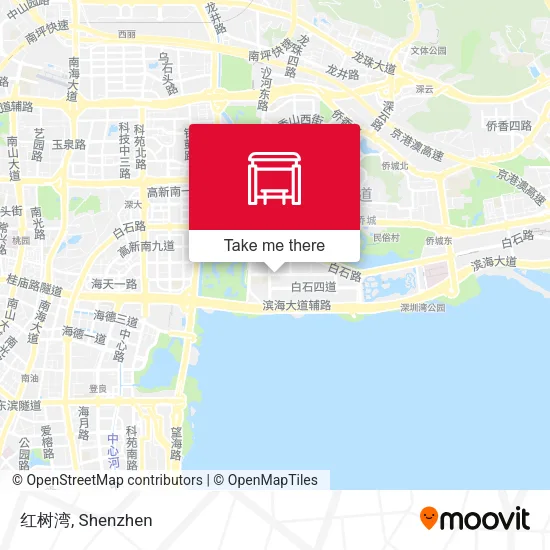 红树湾 map