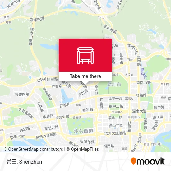 景田 map