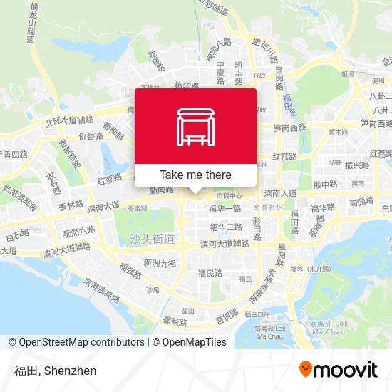 福田 map