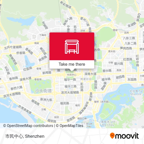 市民中心 map