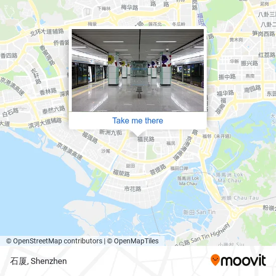 石厦 map