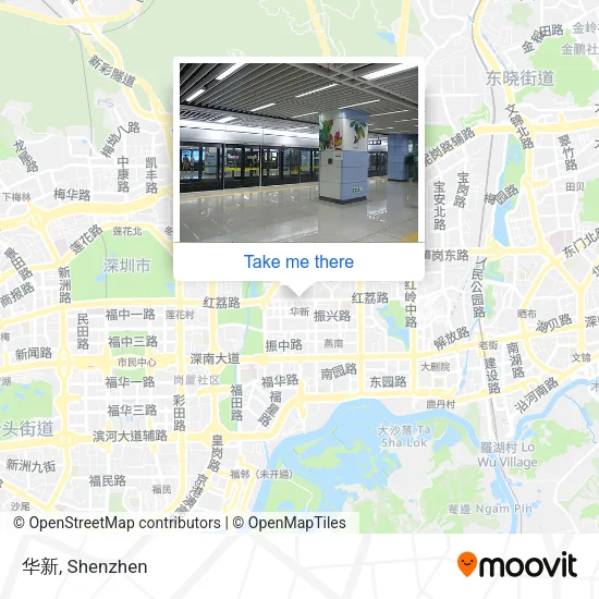 华新 map