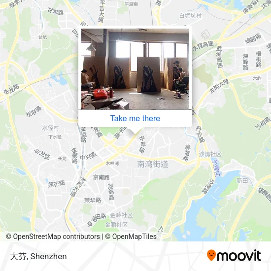 大芬 map