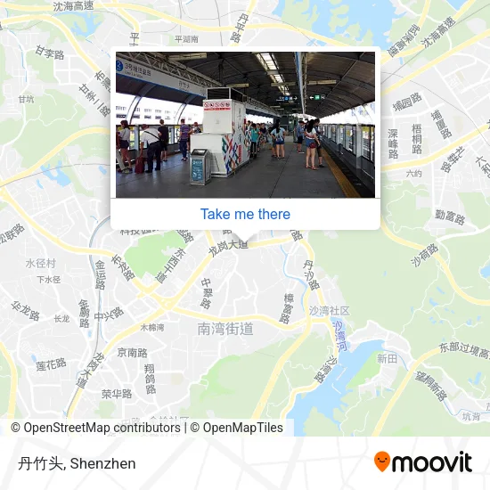 丹竹头 map