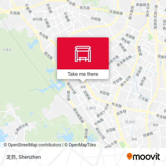 龙胜 map