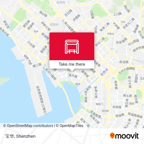 宝华 map