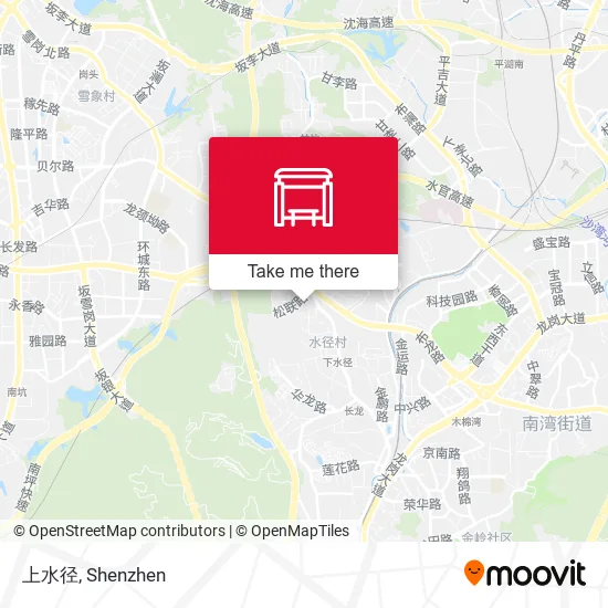 上水径 map