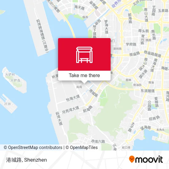港城路 map