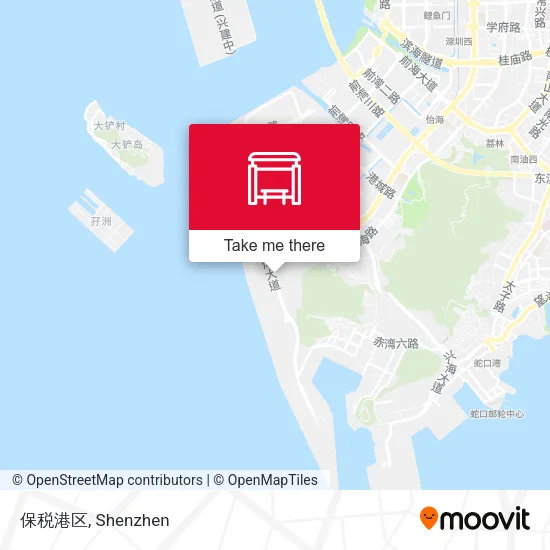 保税港区 map