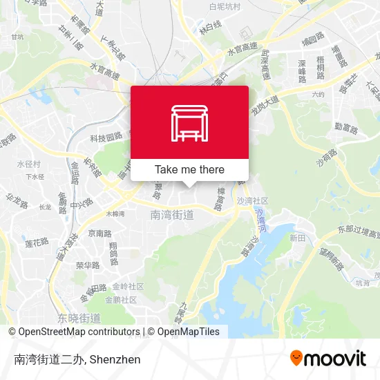 南湾街道二办 map