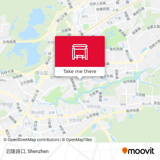 启隆路口 map