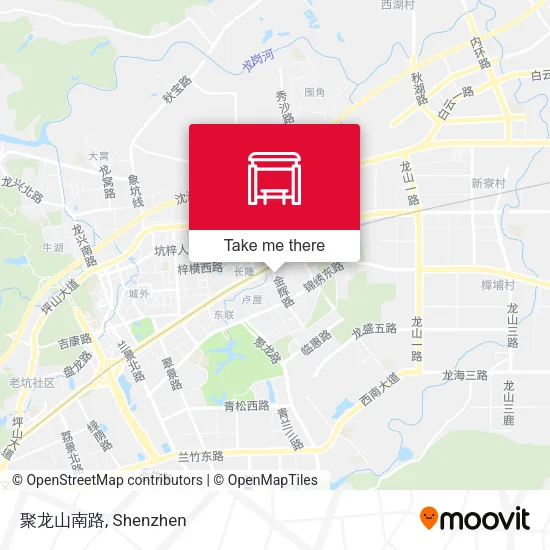 聚龙山南路 map