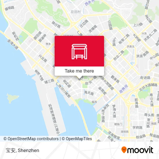 宝安 map