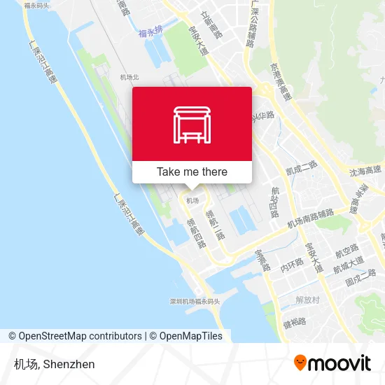 机场 map