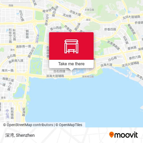 深湾 map