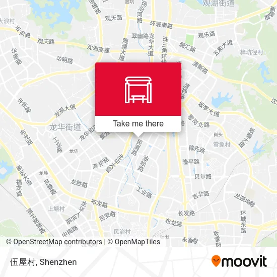 伍屋村 map