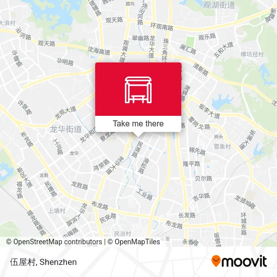 伍屋村 map