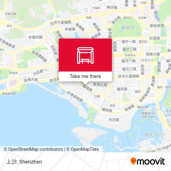 上沙 map
