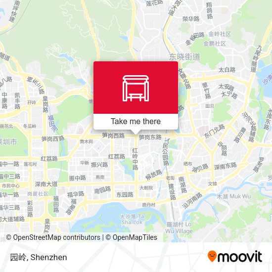 园岭 map