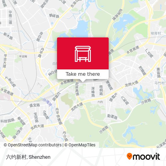 六约新村 map