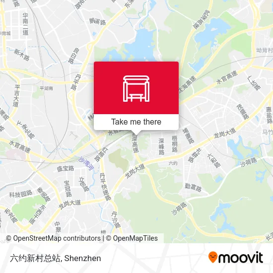 六约新村总站 map