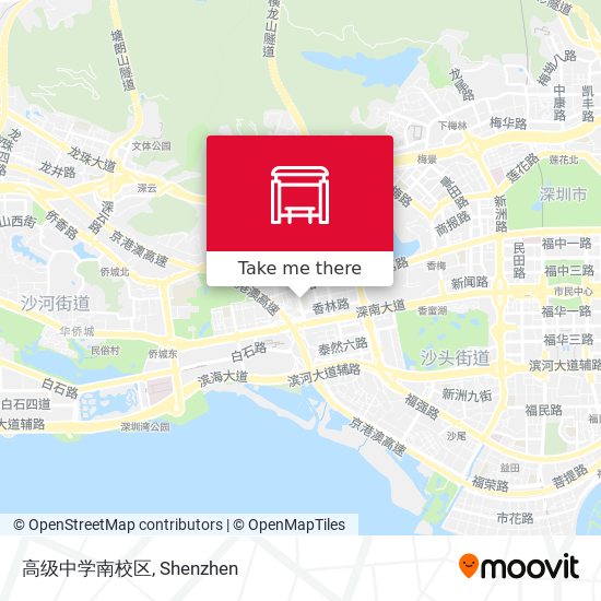 高级中学南校区 map