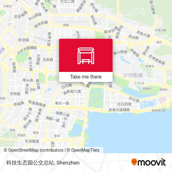 科技生态园公交总站 map