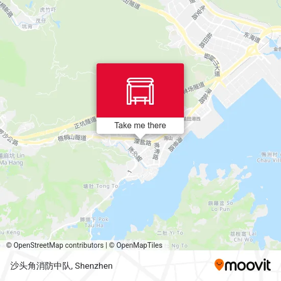 沙头角消防中队 map