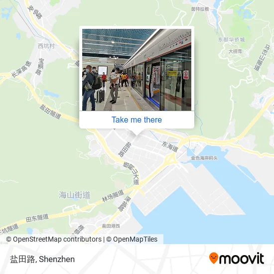 盐田路 map