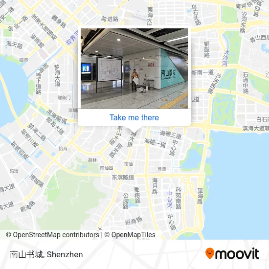 南山书城 map