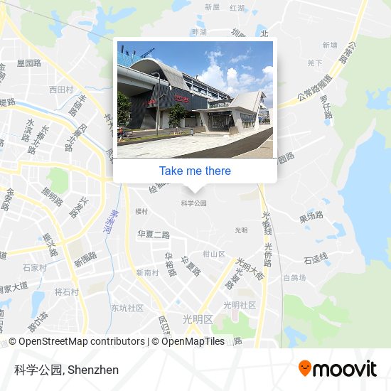 科学公园 map