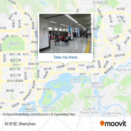 科学馆 map
