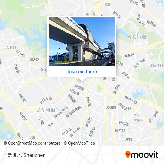 清湖北 map