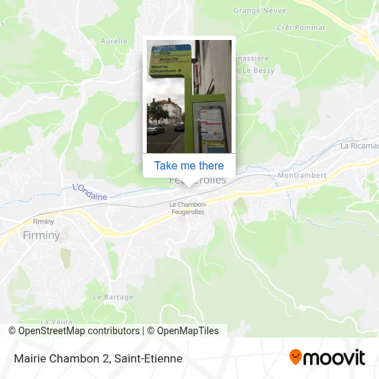 Mairie Chambon 2 map