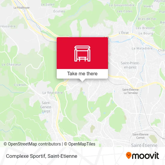 Complexe Sportif map