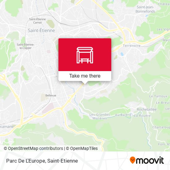 Parc De L'Europe map