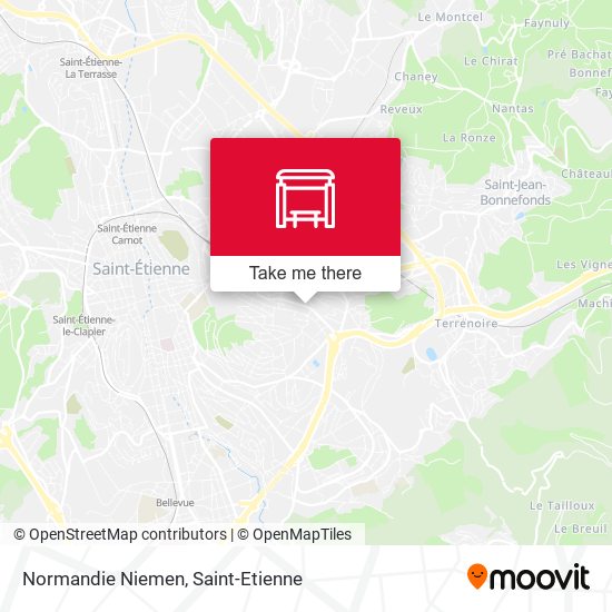 Normandie Niemen map