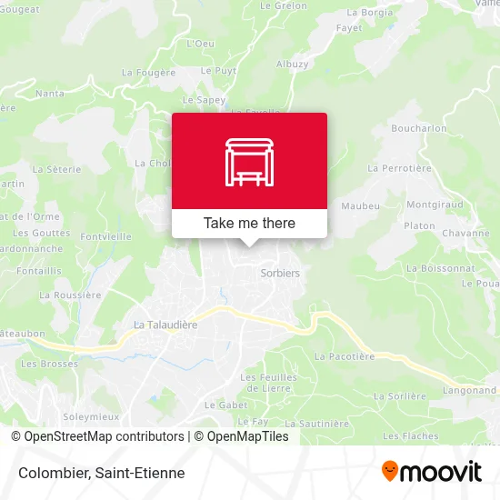 Colombier map