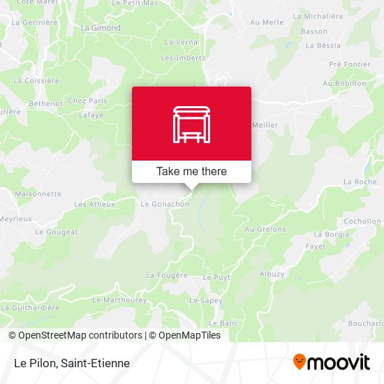 Le Pilon map