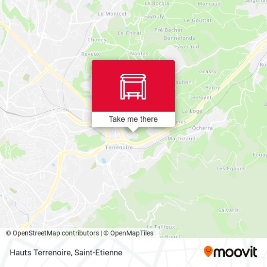 Hauts Terrenoire map