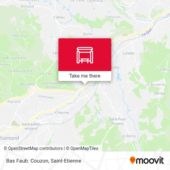 Bas Faub. Couzon map