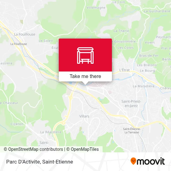 Parc D'Activite map