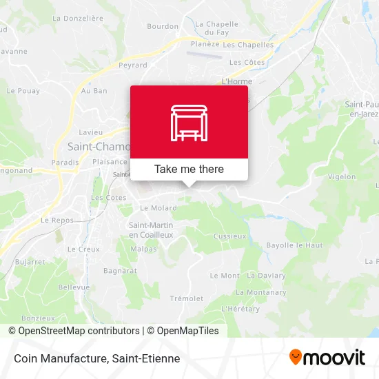 Coin Manufacture map