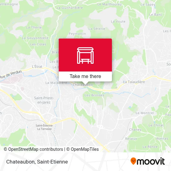 Chateaubon map
